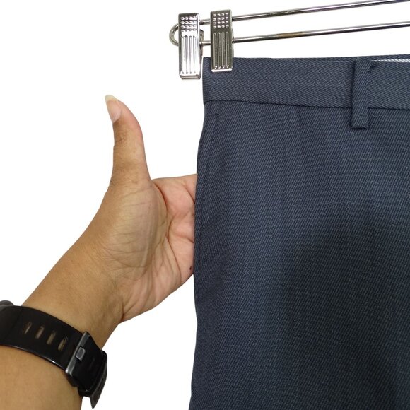 Tailorbyrd Gray Wool Dress Pants Men Size 38 X 30 Super 100s Italian Styling - Picture 2 of 12